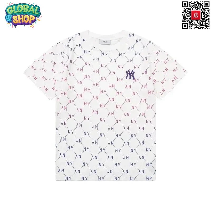 AMI Paris Wings Logo Cream T-Shirt - 14