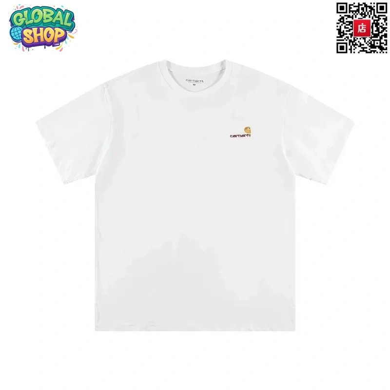 AMI Paris Wings Logo Cream T-Shirt - 13