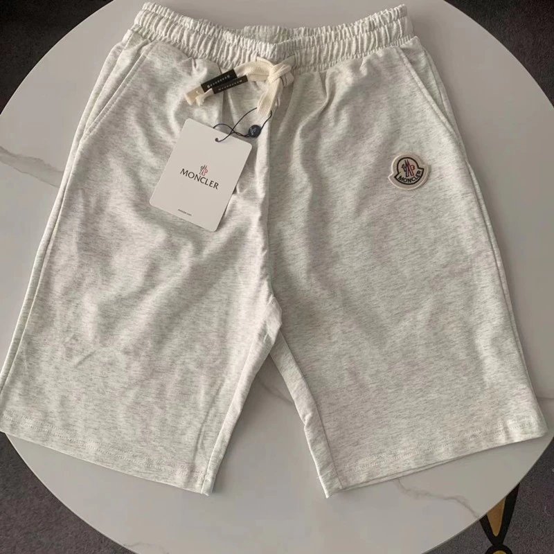 Moncler Moncler Grey Cotton Shorts Grey