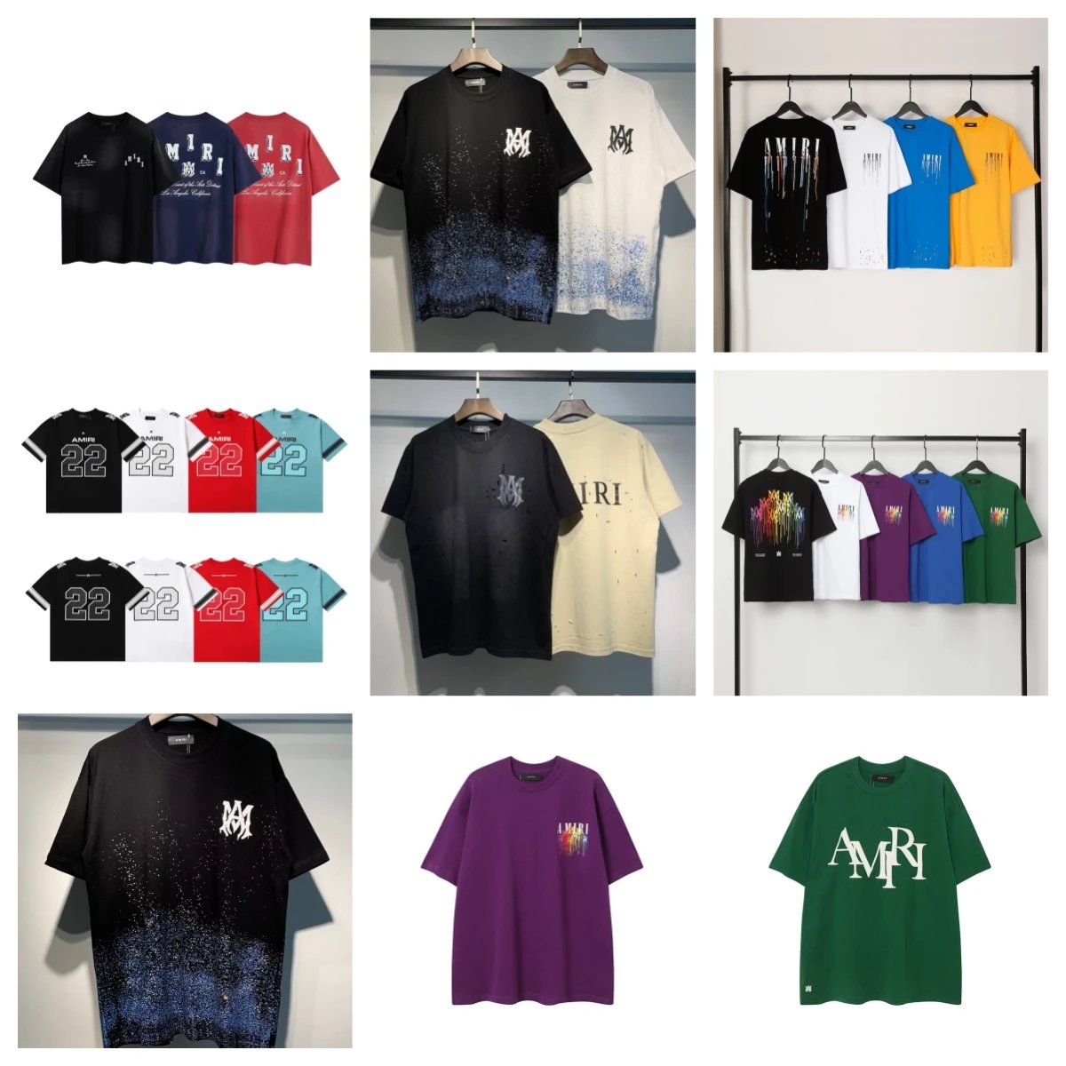 AMIRI B22 T-Shirt [25 styles]