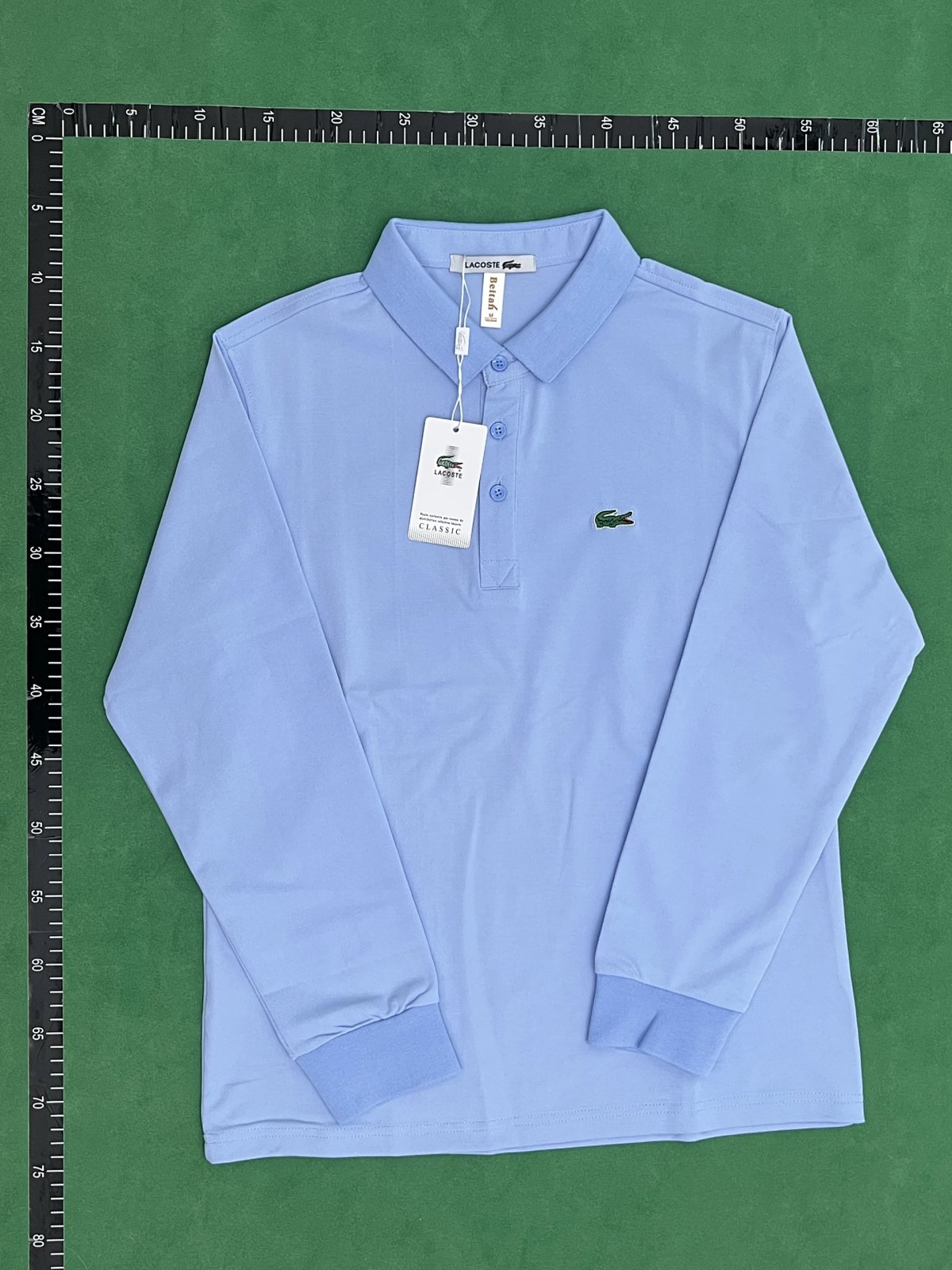 Lacoste Classic Long Sleeve Polo Red Polo Shirt product detail 14 in Litbuy spreadsheet finds