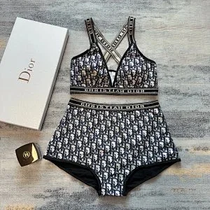 Dior Swimwear Logo-print one-piece and bikini styles product detail image 8