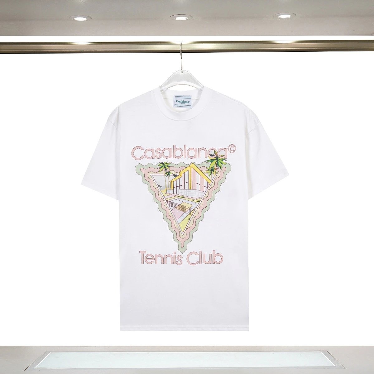 Casablanca Casablanca Tennis Club White Tee Shirt White