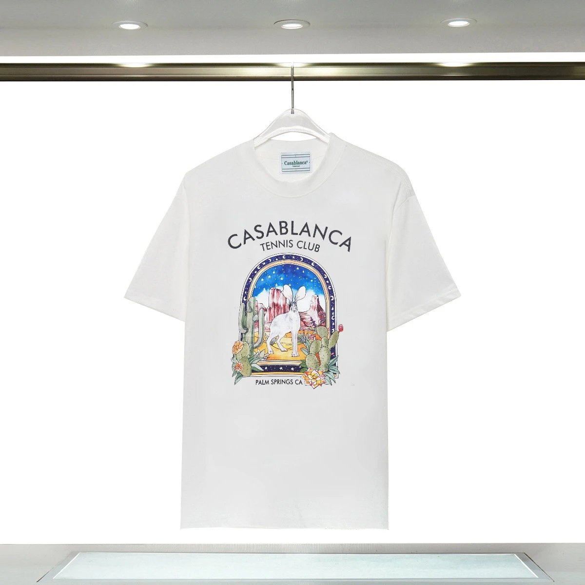 Casablanca Casablanca Tennis Club White Graphic T-Shirt White