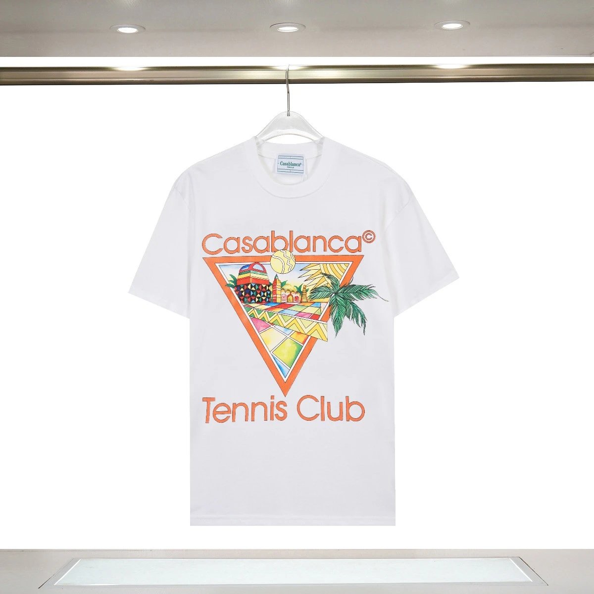 Casablanca Casablanca Tennis Club White Tee Shirt White