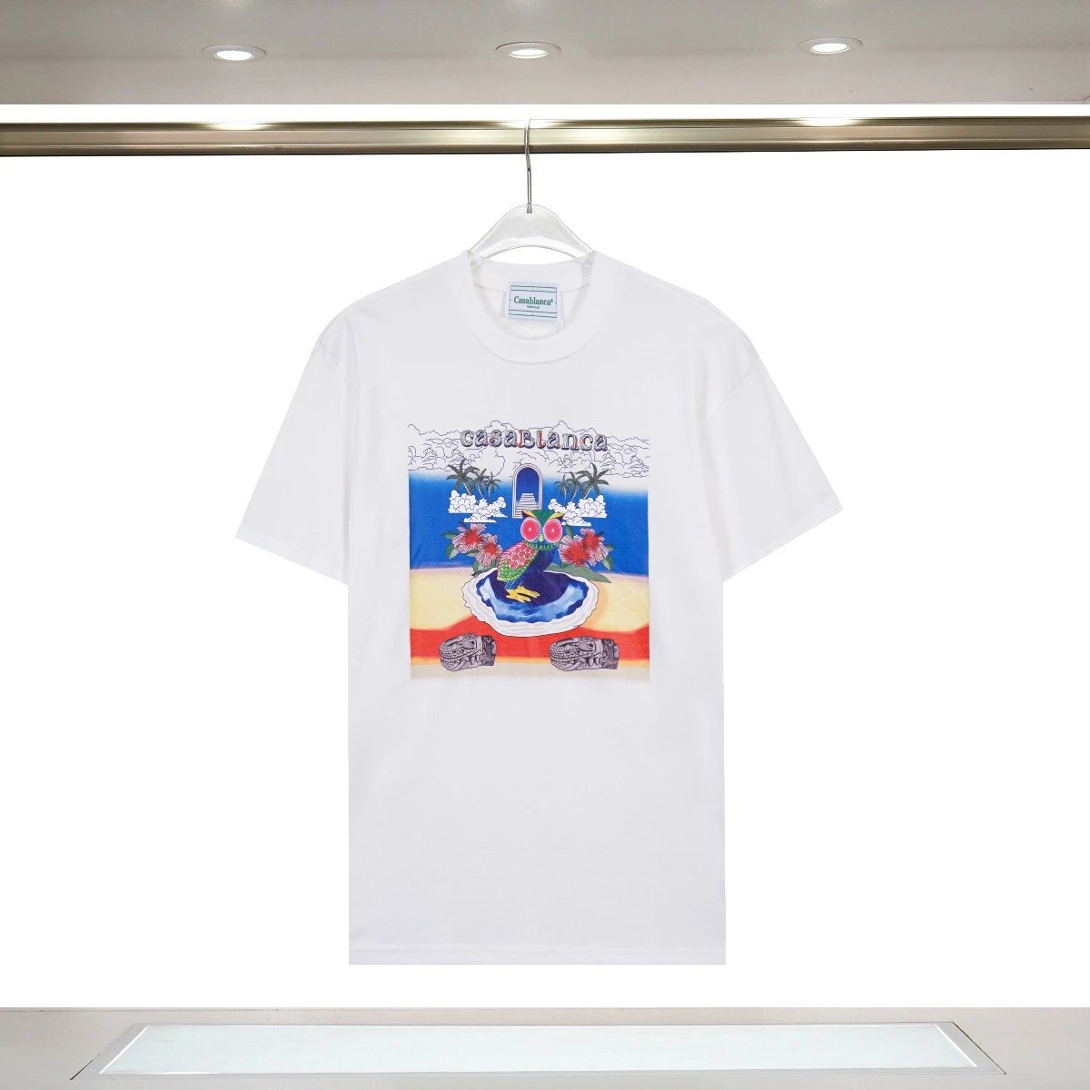 Casa Blanca Casa Blanca White Graphic T-Shirt White