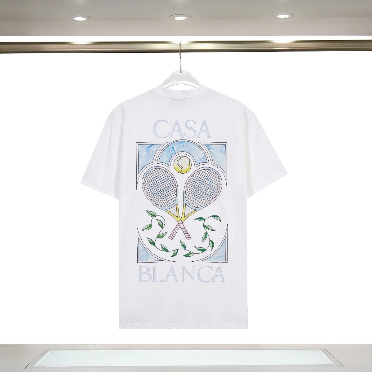 Casa Blanca Casa Blanca Tennis Graphic T-Shirt, White E White
