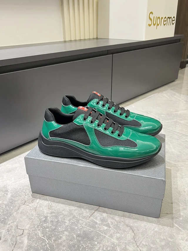 Unbranded Sneakers Low-Top Mesh and Patent Lace-Up product detail image 12
