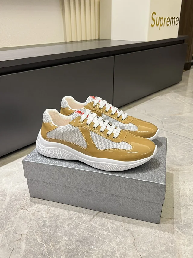 Unbranded Sneakers Low-Top Mesh and Patent Lace-Up product detail image 10