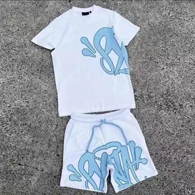 Syna Set 2-Piece White/Blue