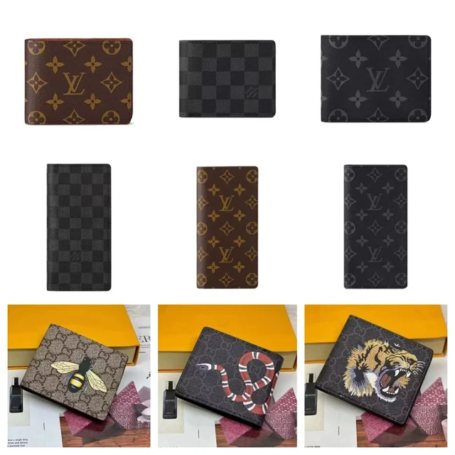 Louis Vuitton Wallets & Card Holders Monogram and Damier-pattern product detail image 1