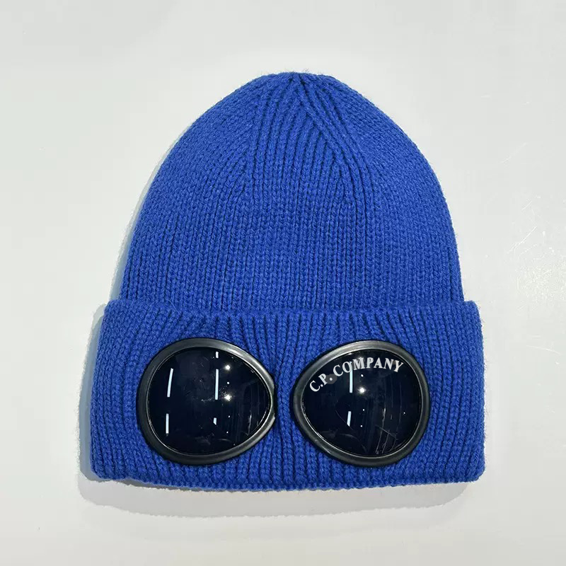 C.P. Company Goggle Beanie Blue