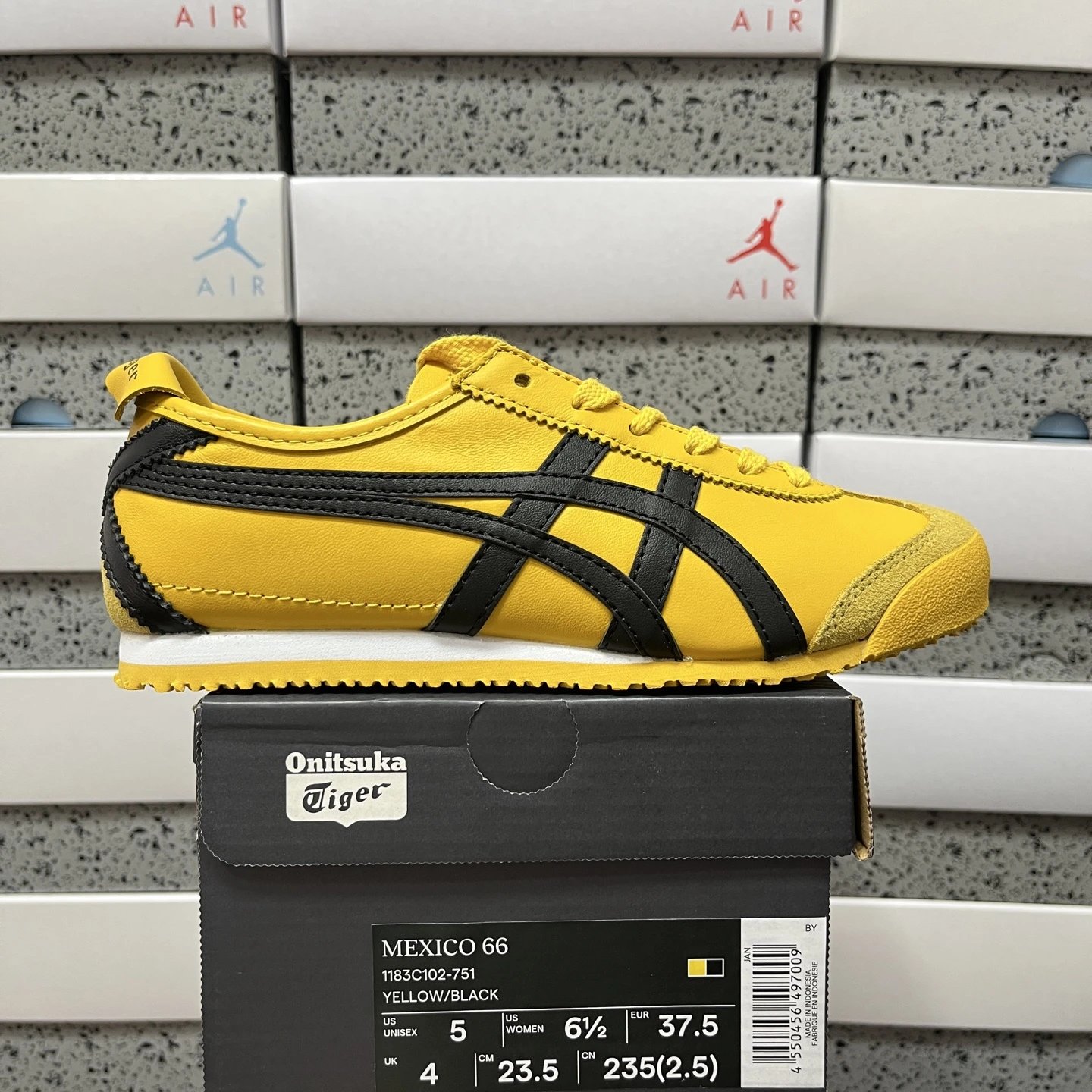 Onitsuka Tiger Mexico 66 Low Yellow Black 1183C102-751