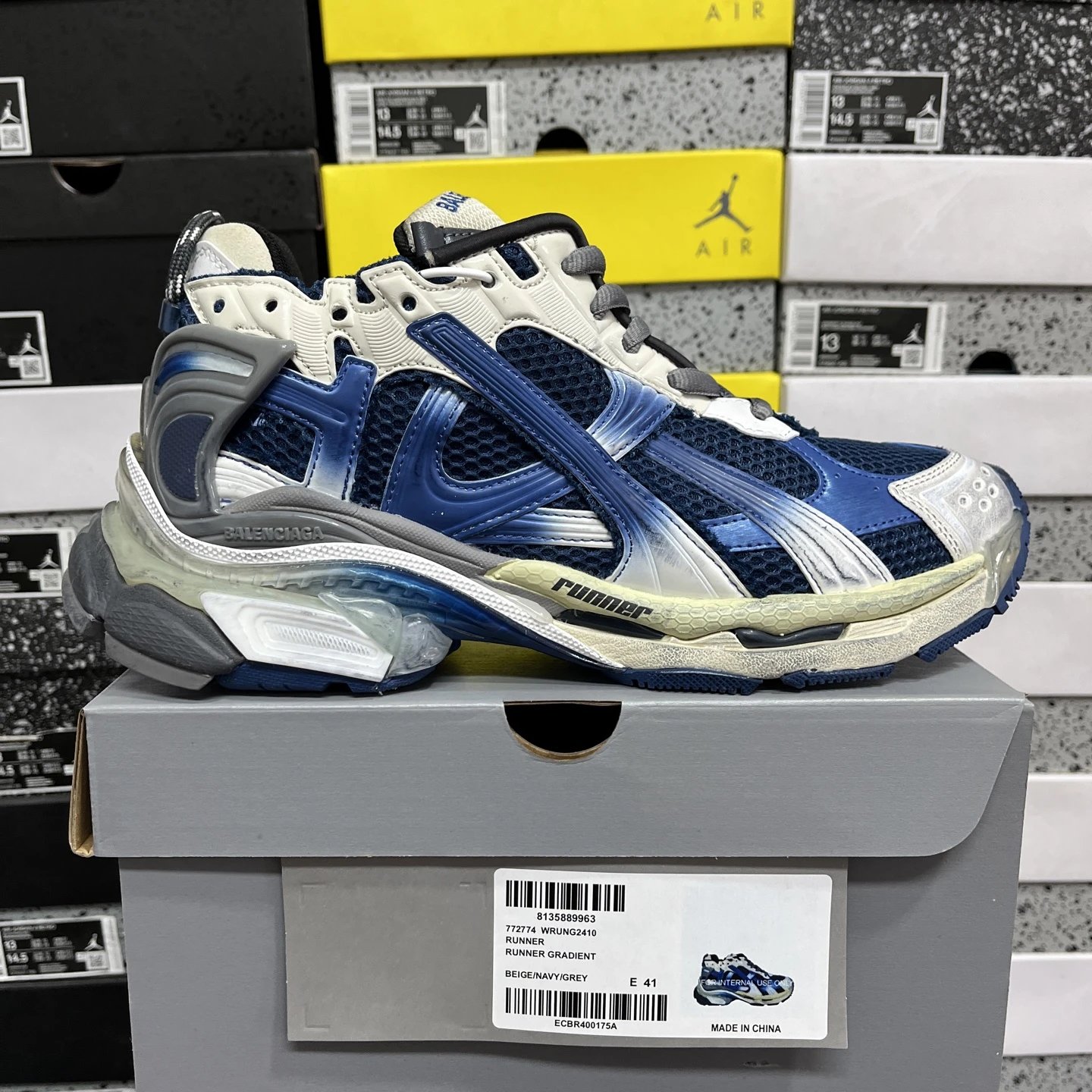 Graffiti Blue 35-46 2410