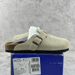 thumbnail for 【YX Batch】Boku 牛反绒勃肯 软木复古时尚 半包头拖鞋系列合集！