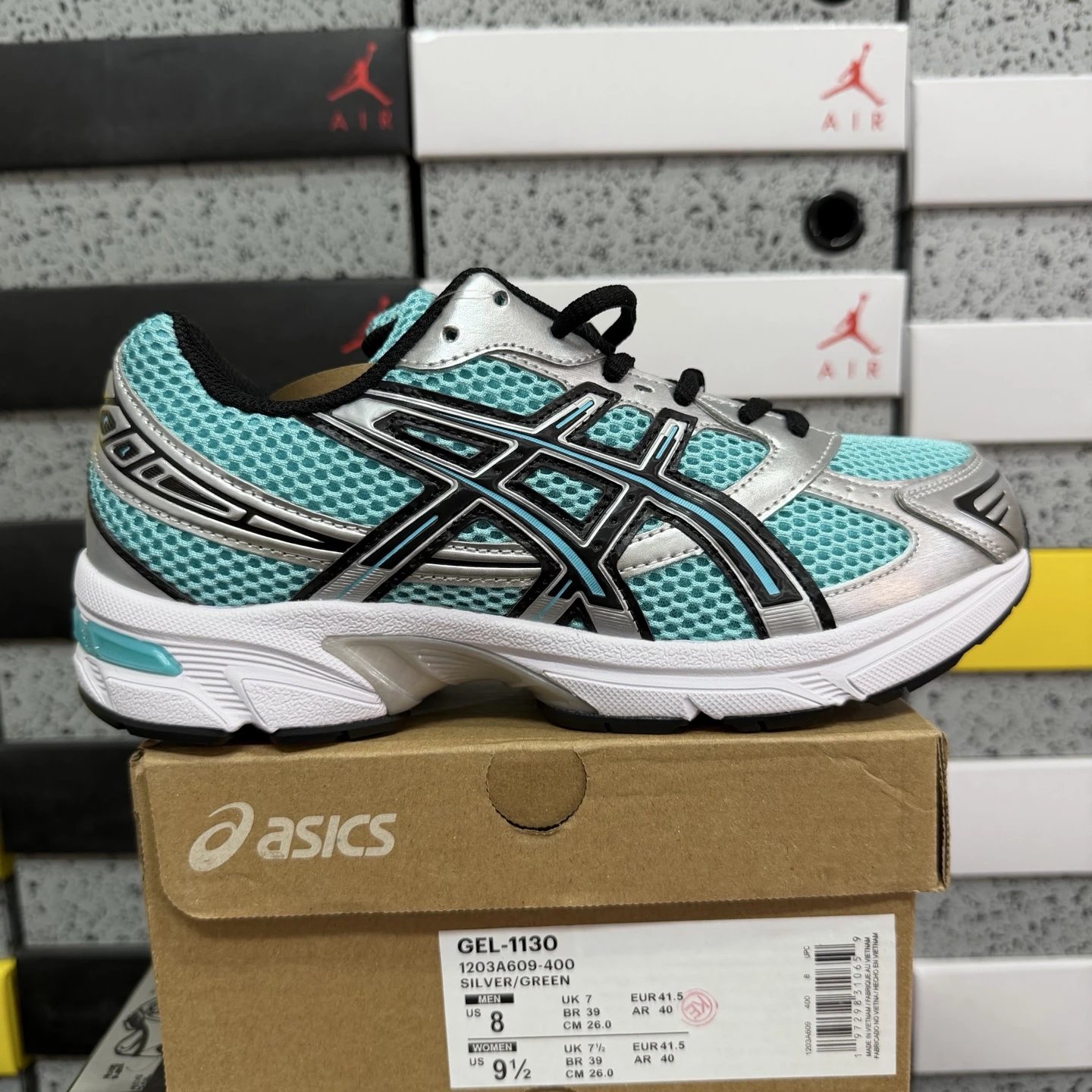 ASICS Gel-1130 Retro Silver Green 1203A609-400