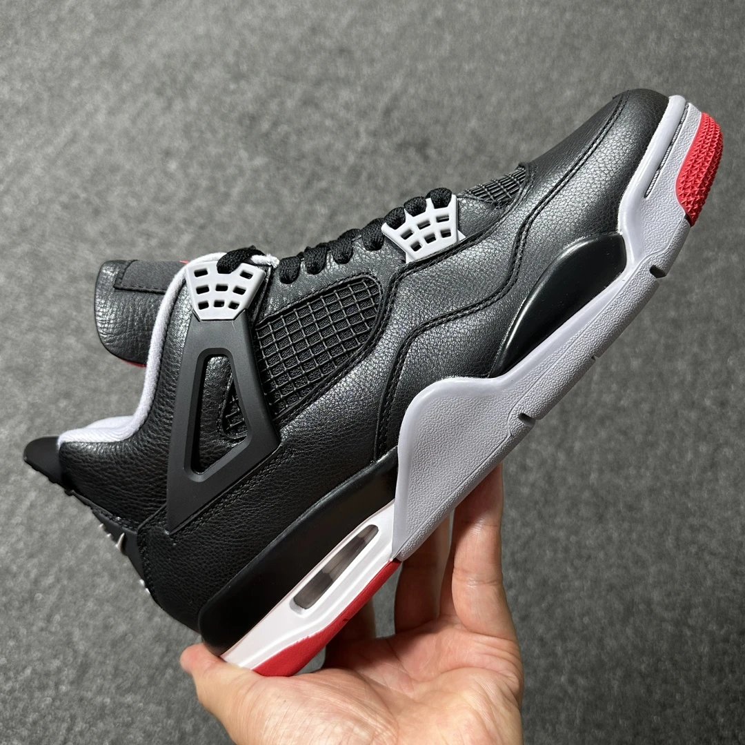 AJ4 New Black Red FV5029-006