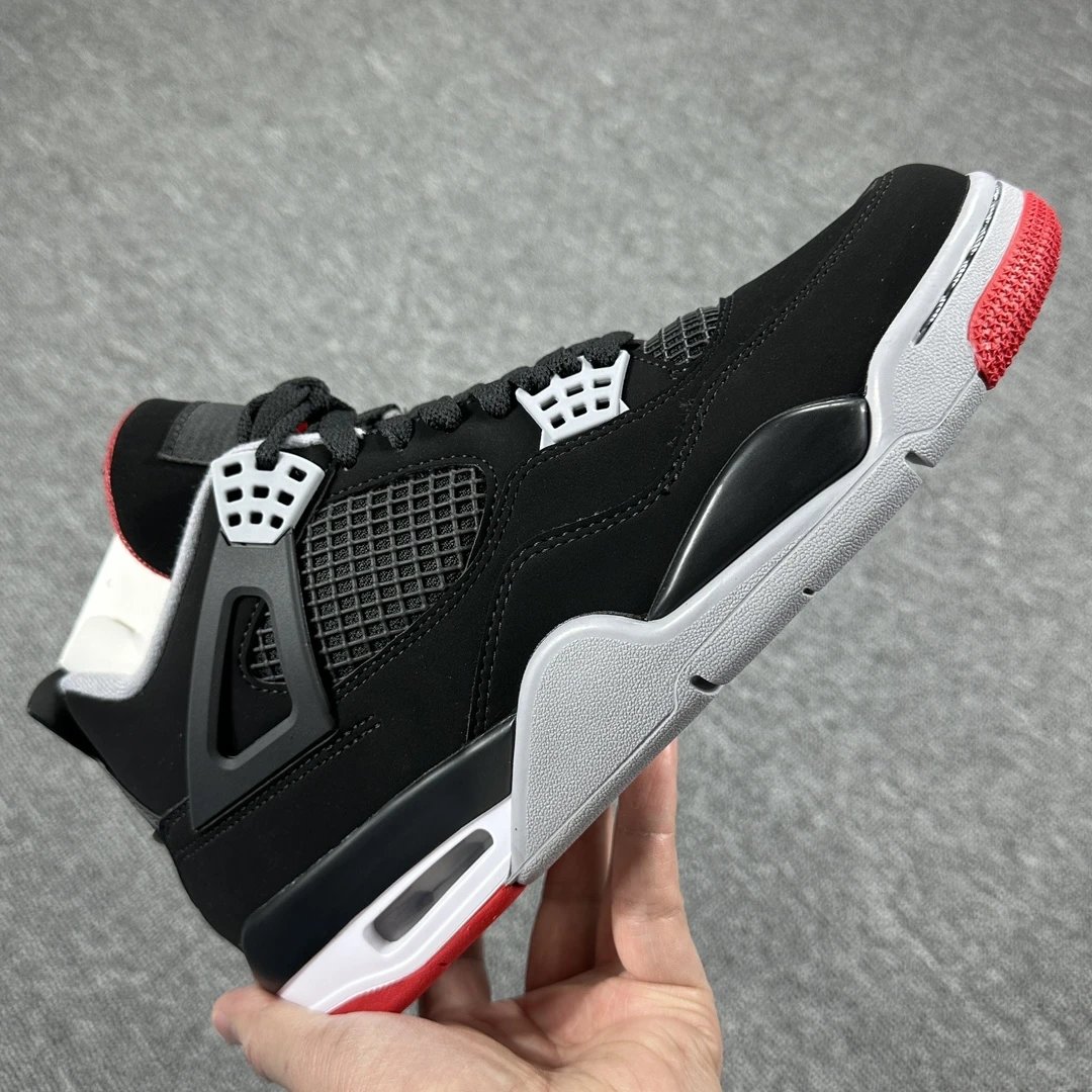 AJ4 Black and Red 308497-060