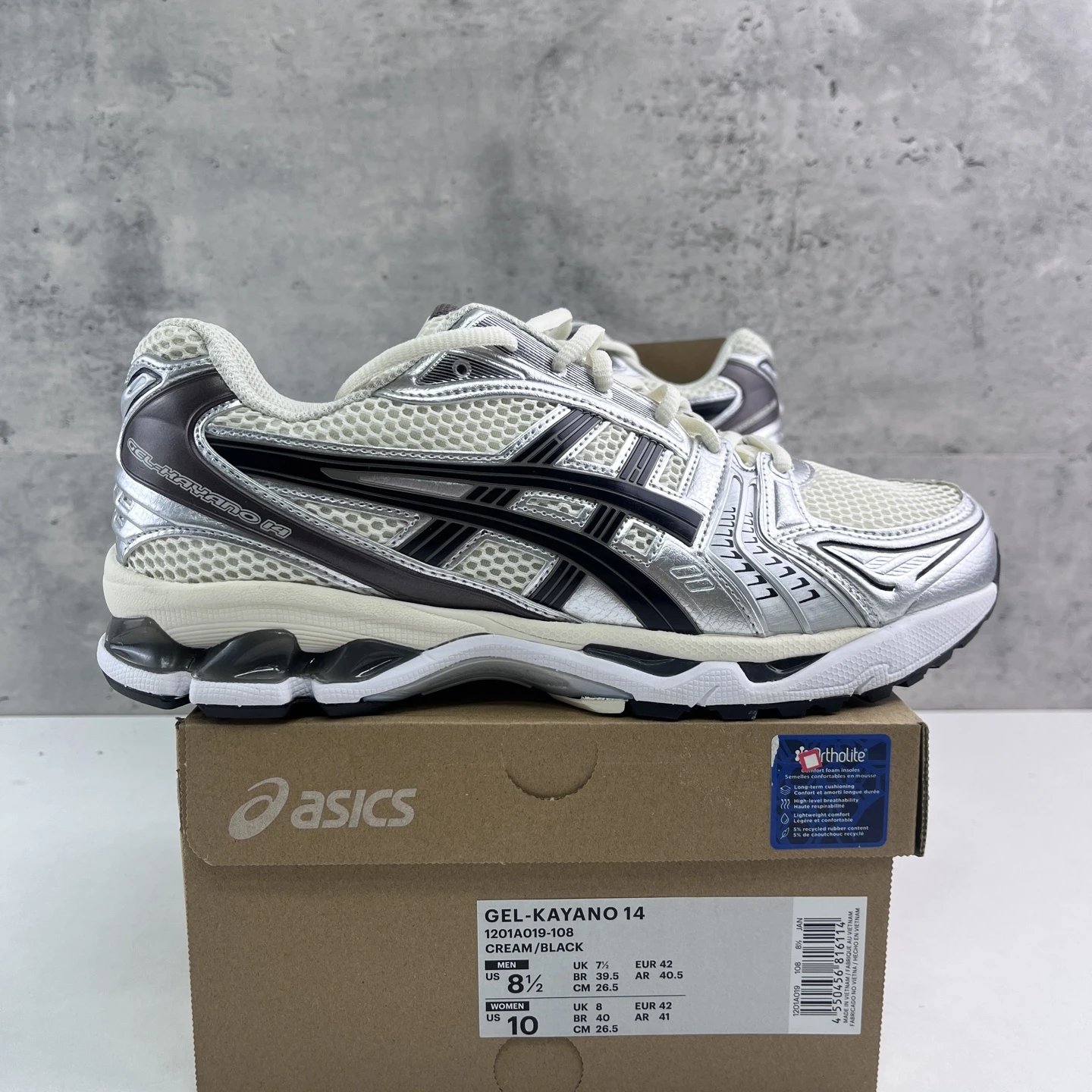 1201A019-108 Silver White Brown
