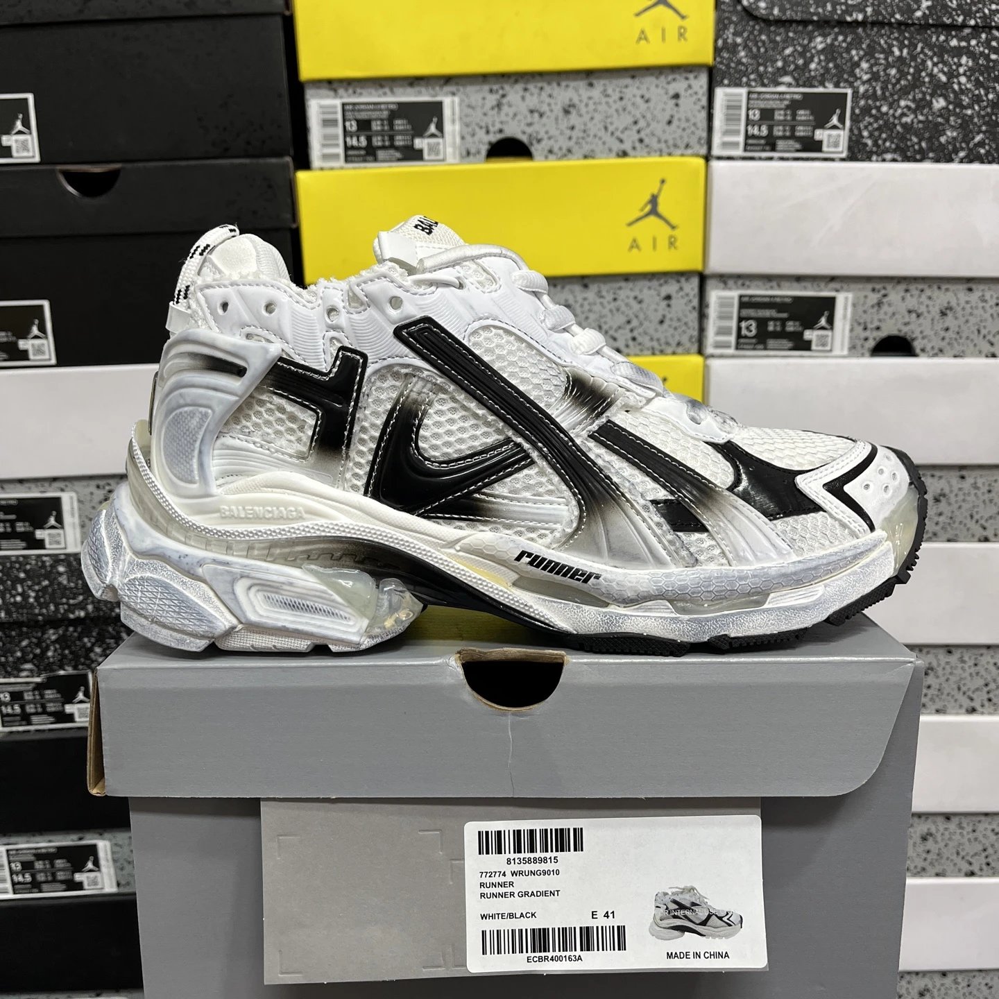 White Orange Black 35-46 9010