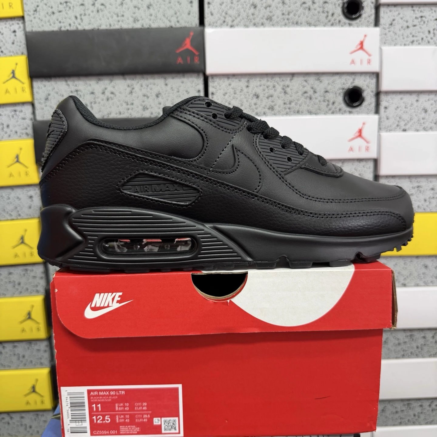 Black Nike Air Max 90 Sneakers