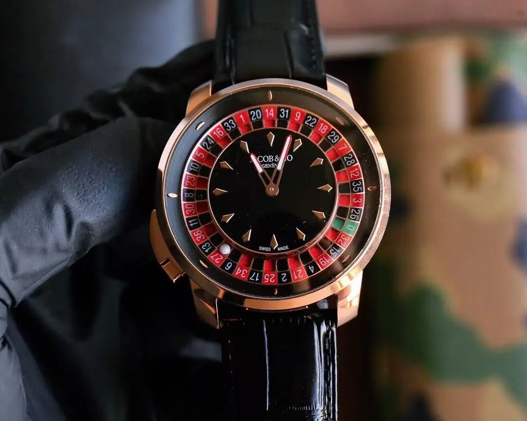 Casino Tourbillon Jack Leopard Watch