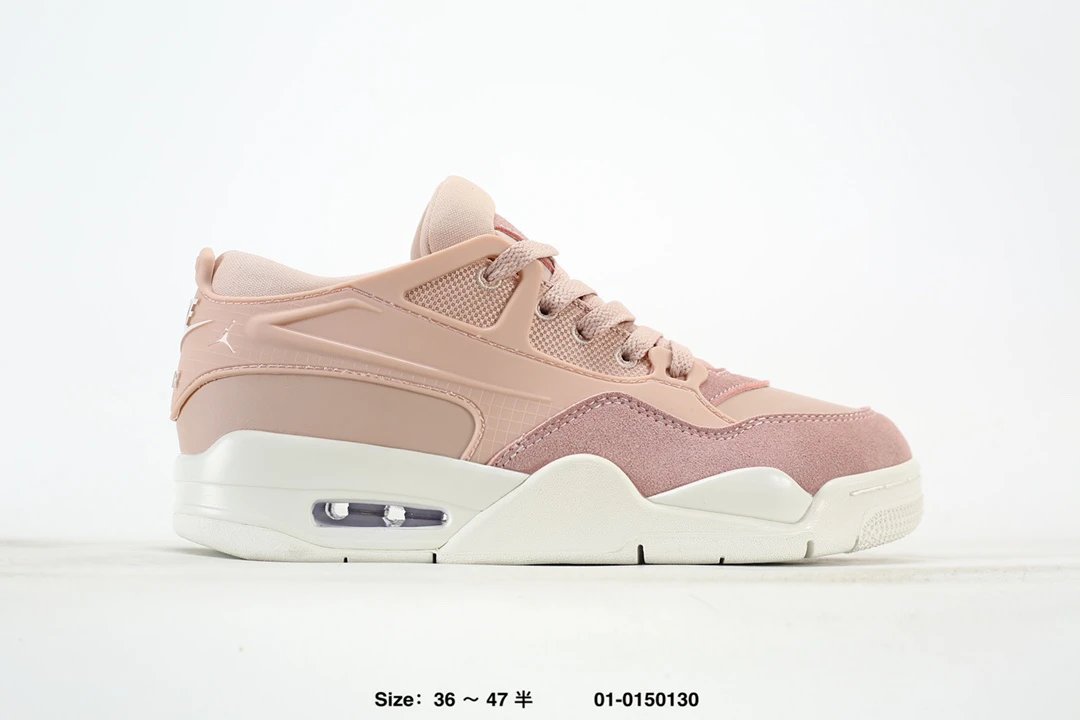 Air Jordan Pink Low Top Basketball Shoes