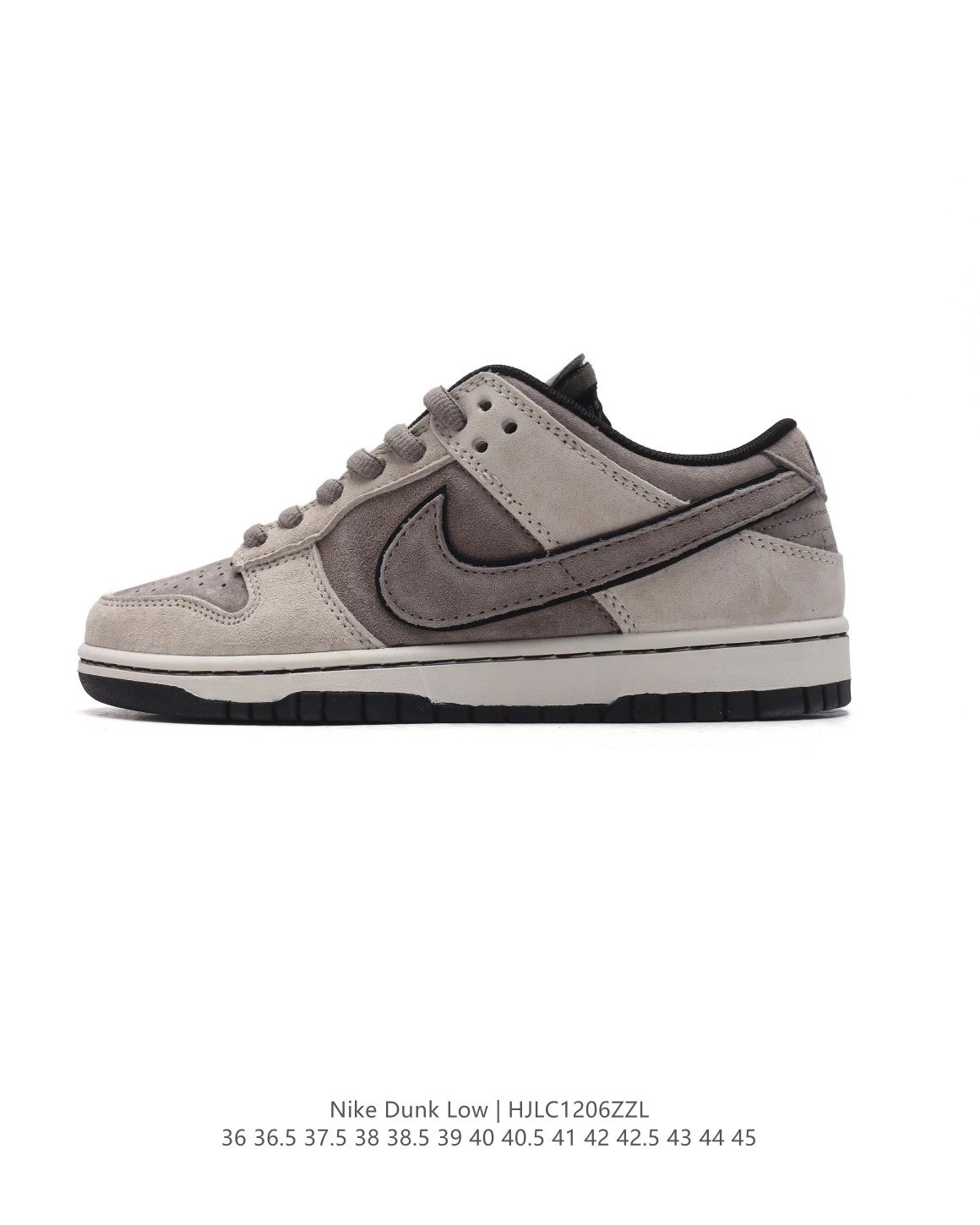 Nike Dunk Low Taupe Grey Suede Sneakers