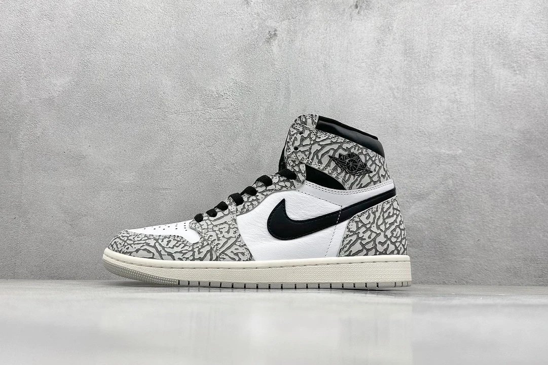 Air Jordan Classic High Top Black White Sneakers