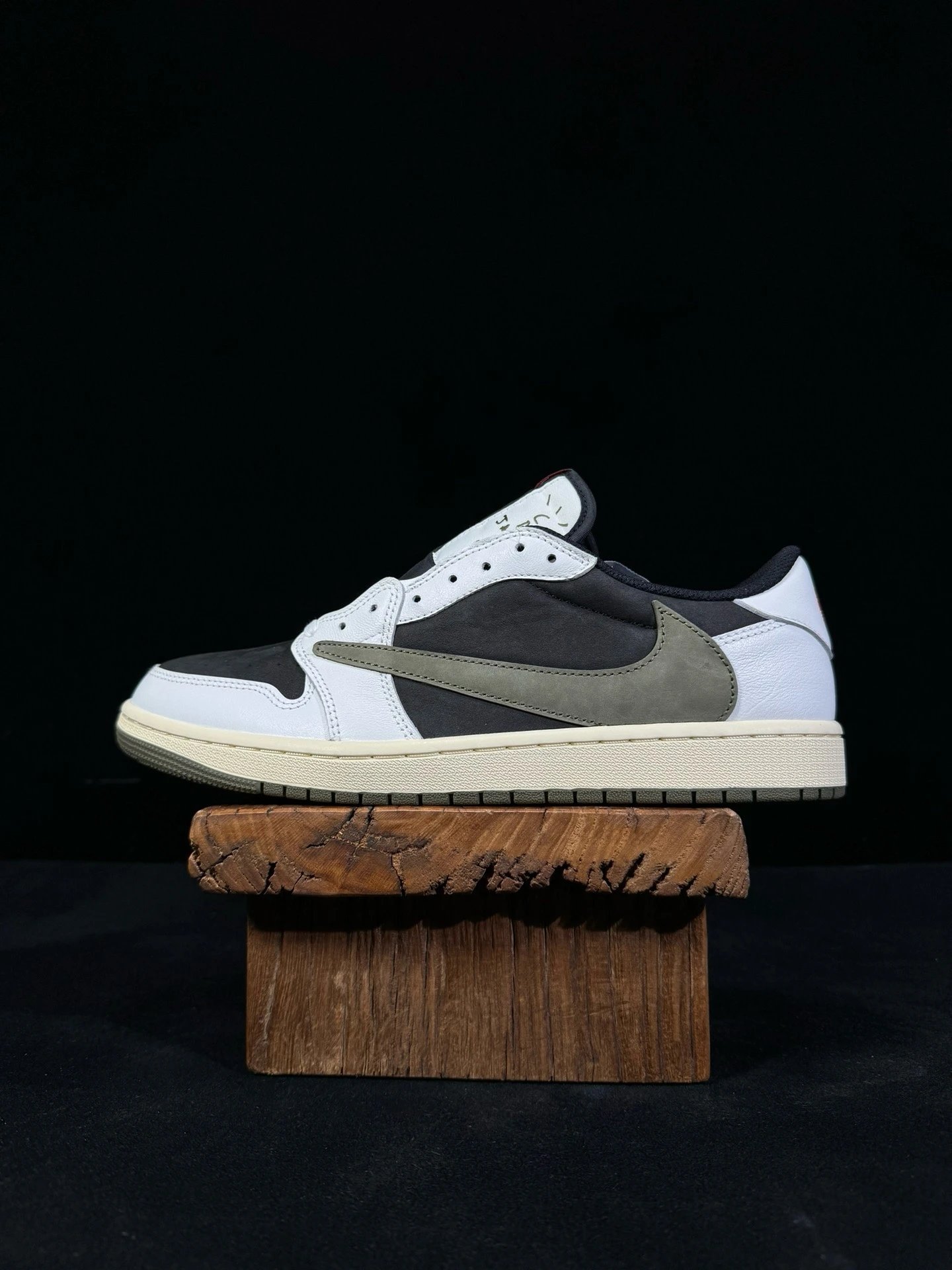 Nike Air Jordan 1 Low White Black Grey Sneakers