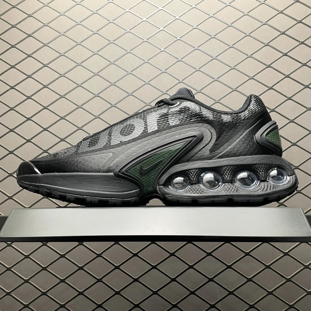 Nike Air Gray Black Mesh Running Shoes