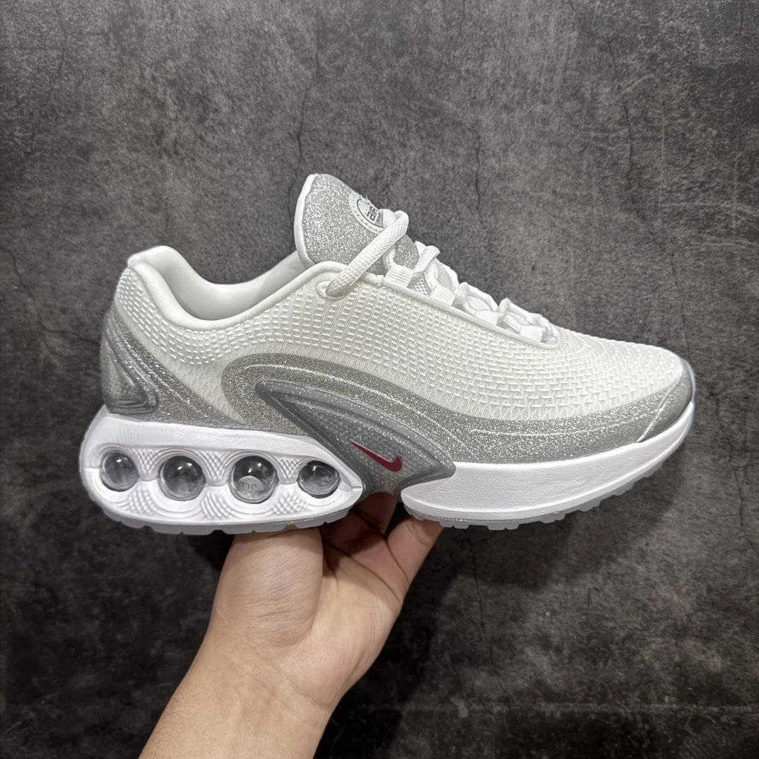 Nike Silver Air Cushion Unisex Lightweight Running Shoes