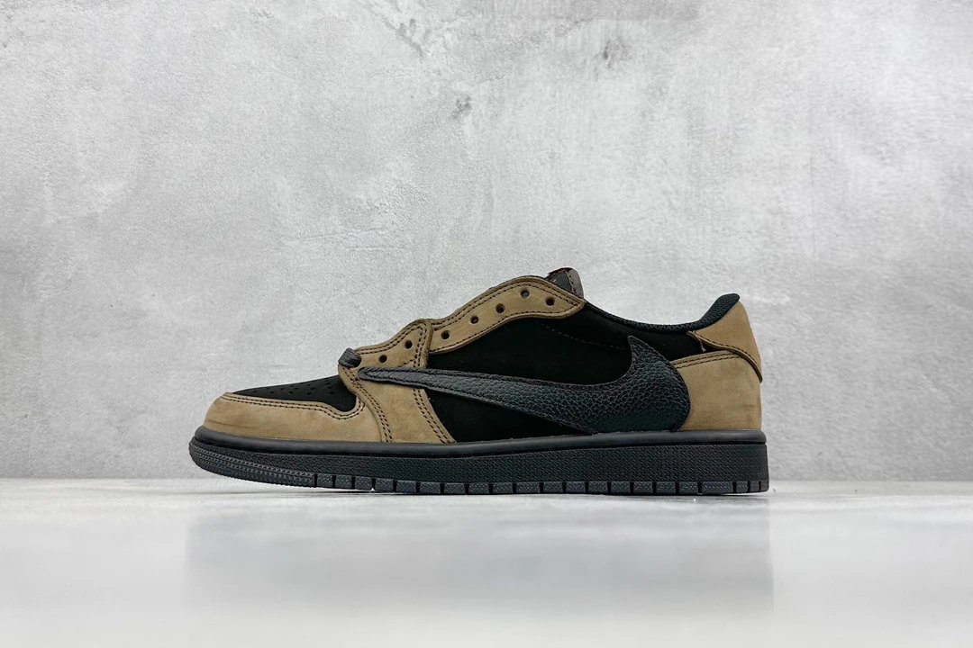 Nike Air Jordan Low Brown Black Skate Shoes