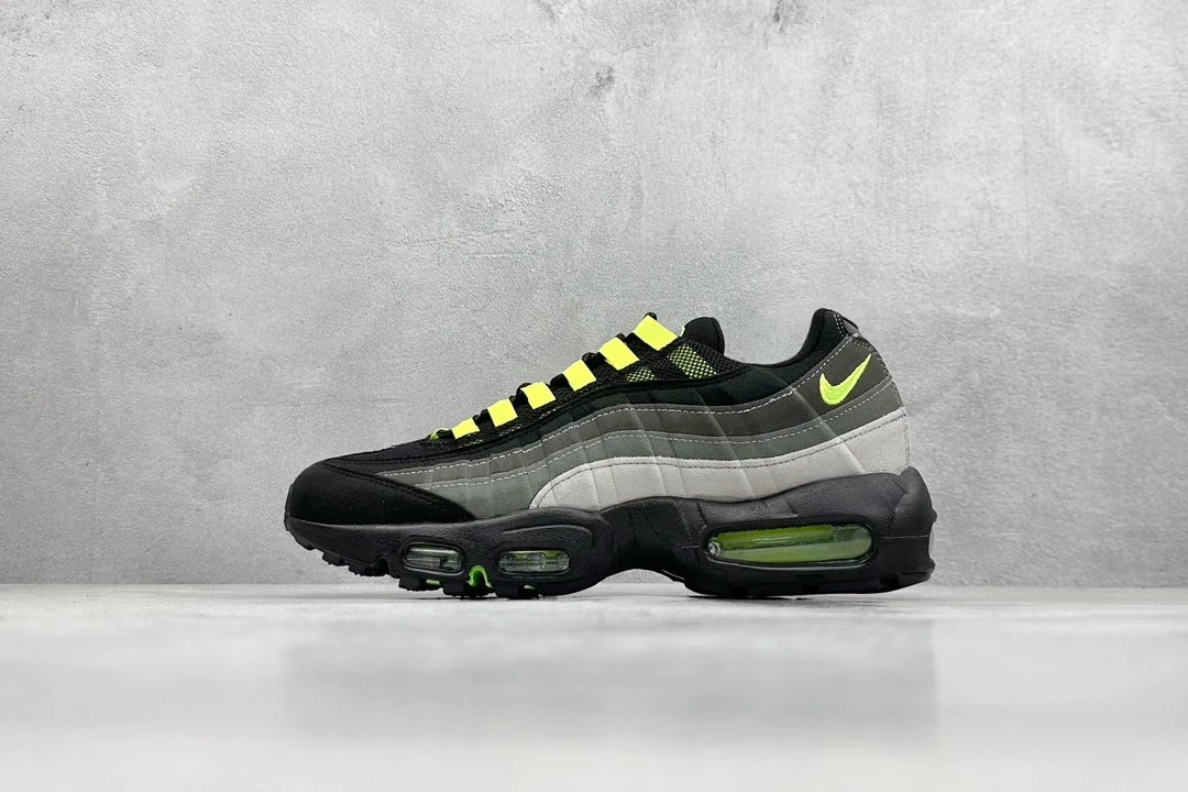 Nike Air Max 95 Grey Black Volt Shoes