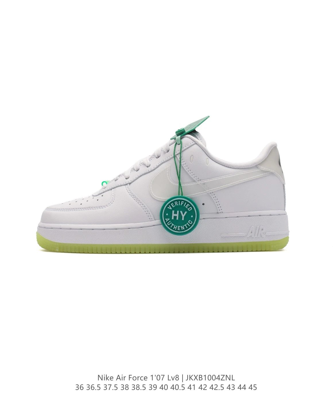 Nike Air Force 1 ’07 Lv8 White Green Sneakers