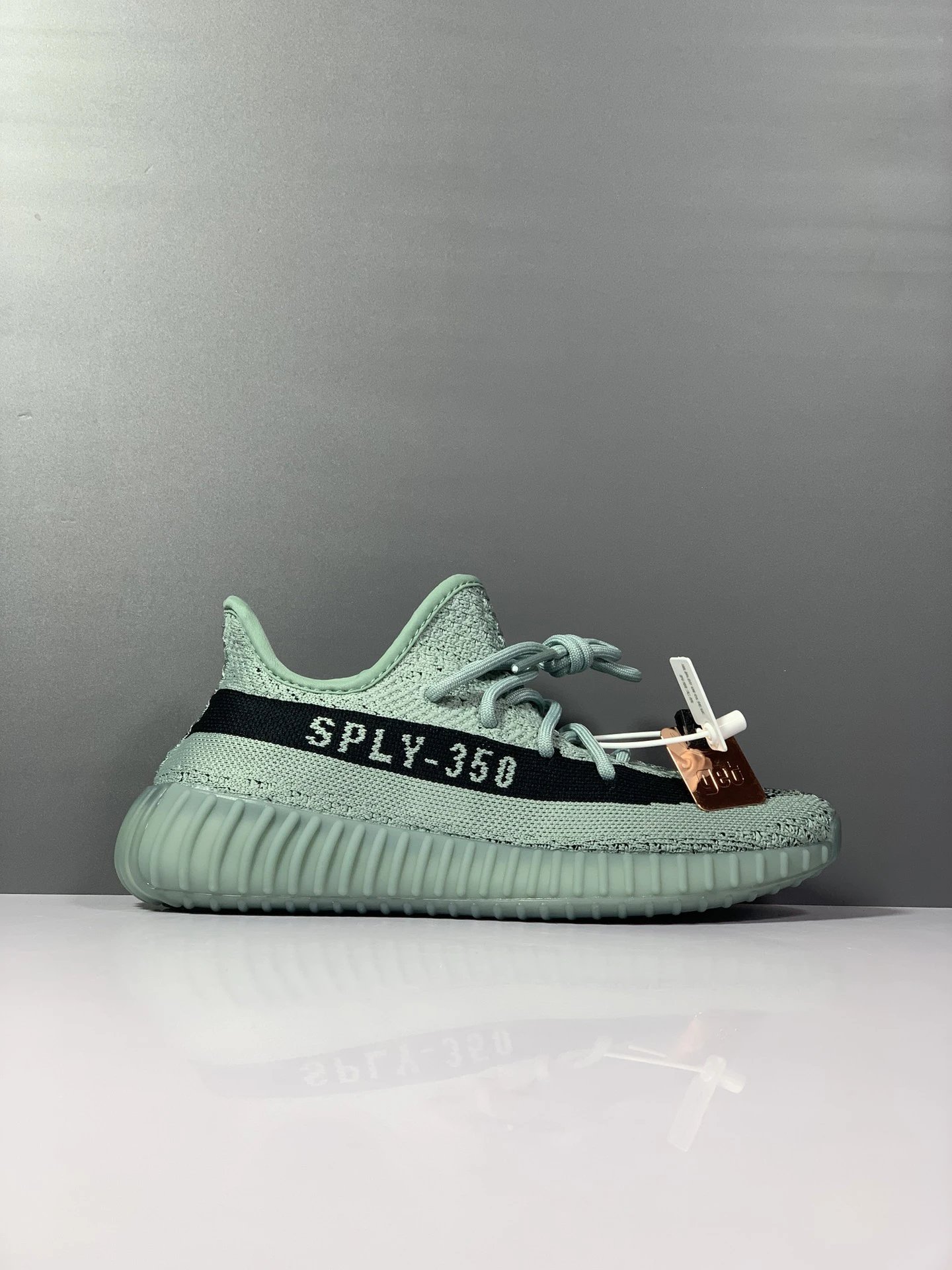 Yeezy 350 V2 Mint Green Low Top Sneakers