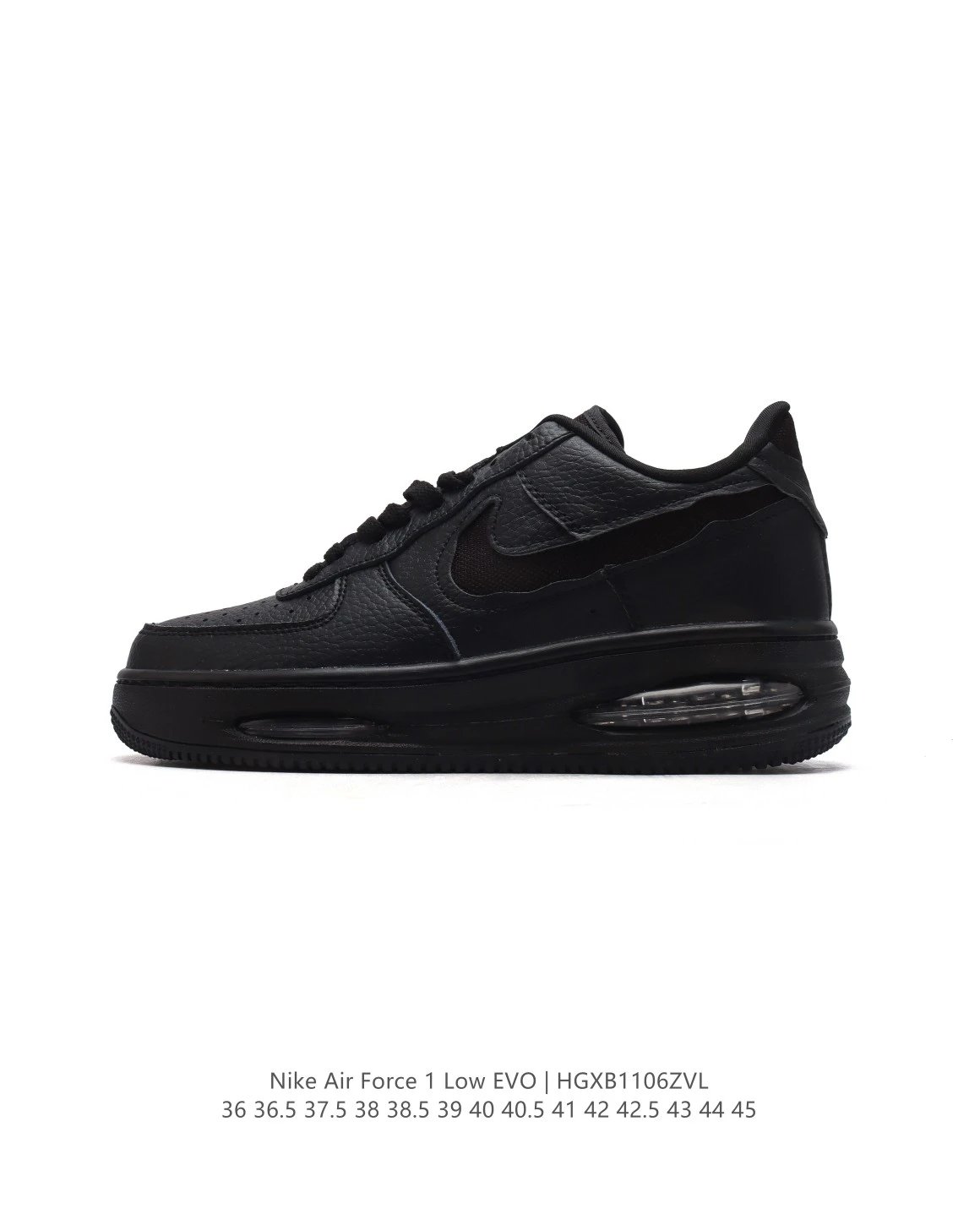 Nike Air Force 1 Low EVO Black Sneakers
