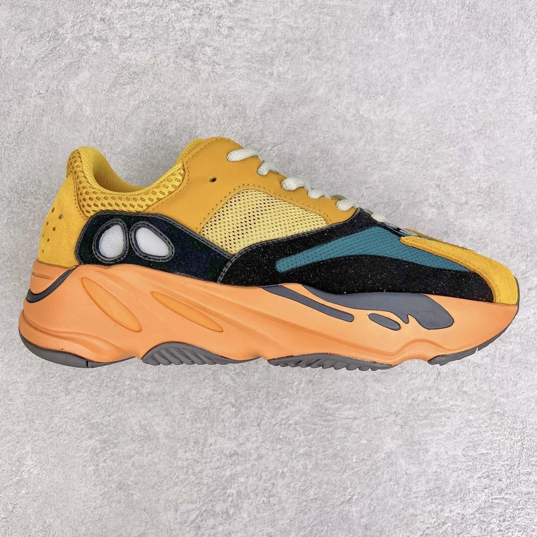 Yeezy Boost 700 Sun Yellow Orange Chunky Dad Sneakers