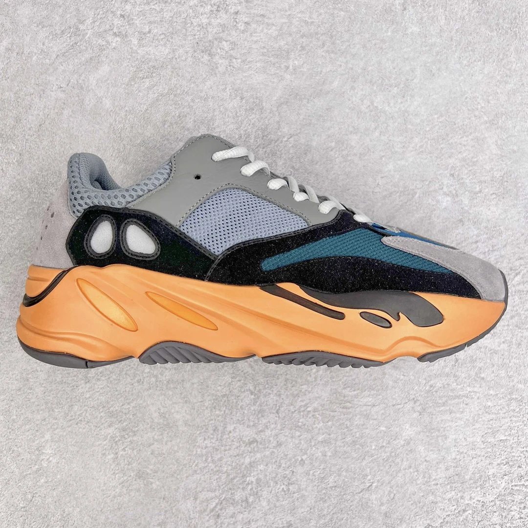 Yeezy Boost 700 Wave Runner Gray Blue Orange Sneakers