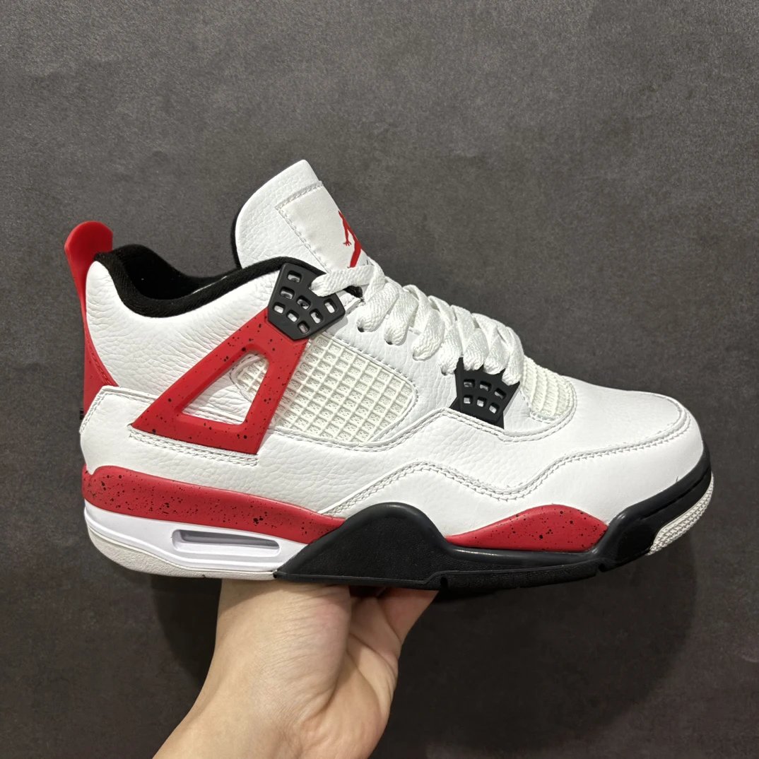 Air Jordan Retro White Red Basketball Sneakers