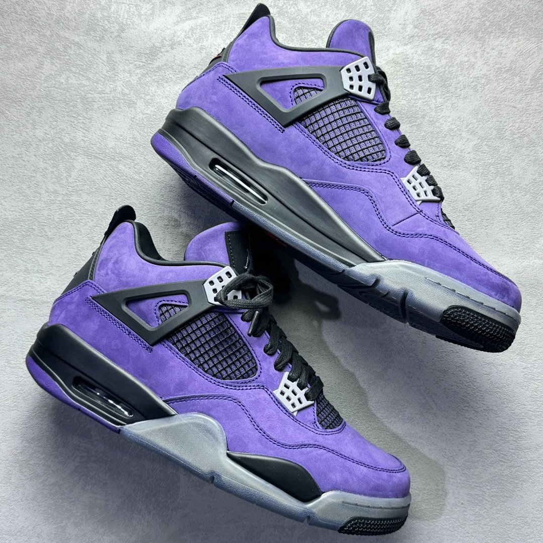 Air Jordan Retro Purple Suede Unisex Basketball Shoes