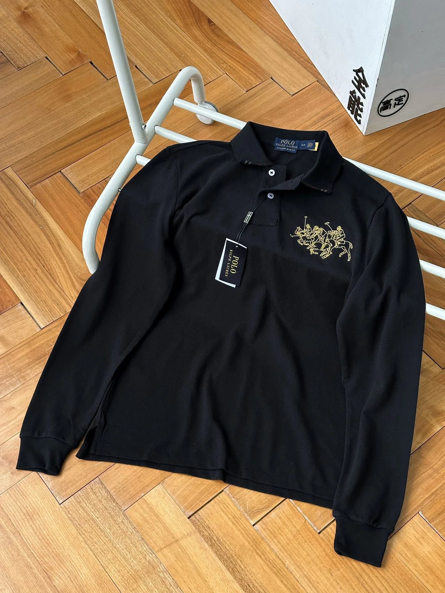 Polo Ralph Lauren Big Pony Long Sleeve Polo Shirt