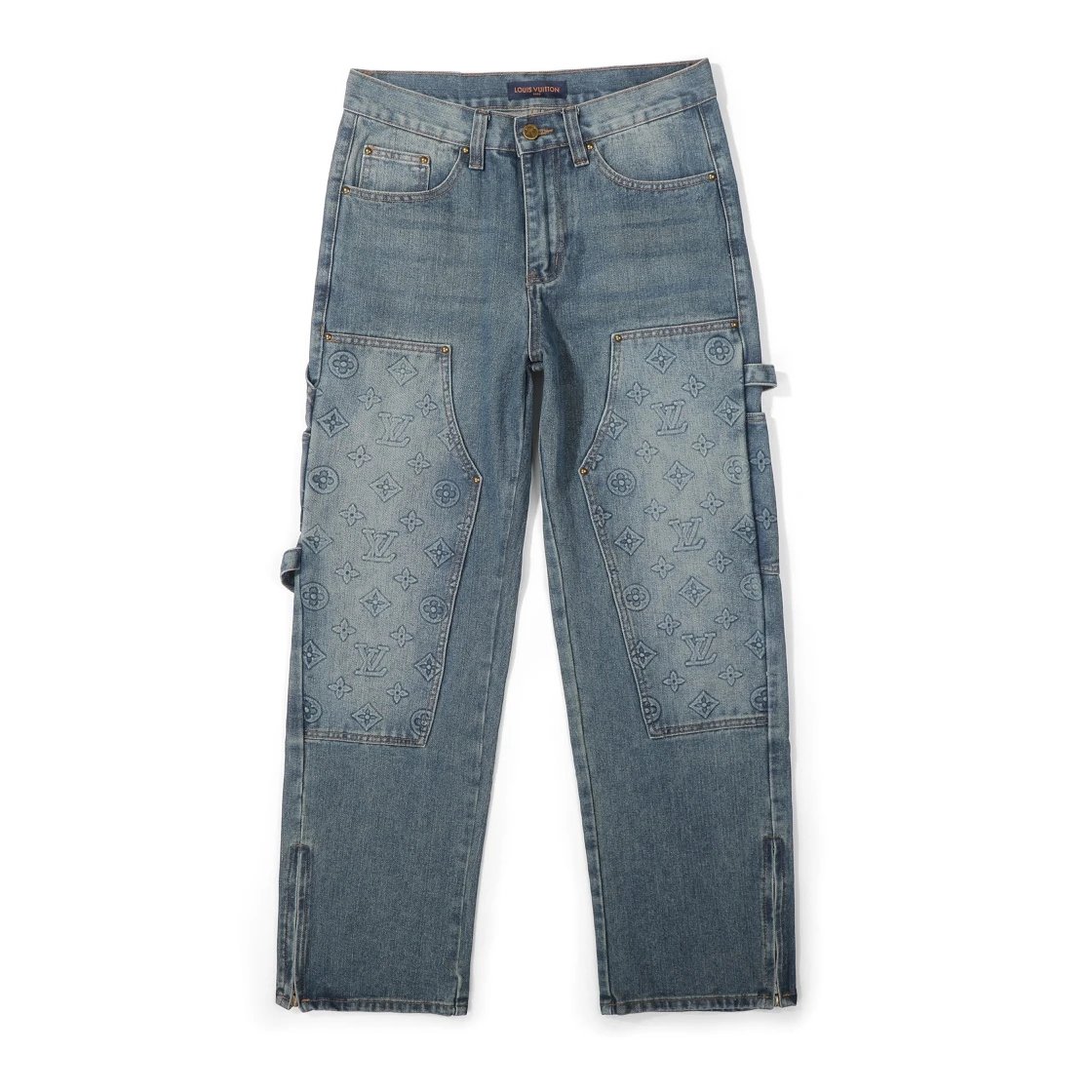 Louis Vuitton Monogram Denim Cargo Pants