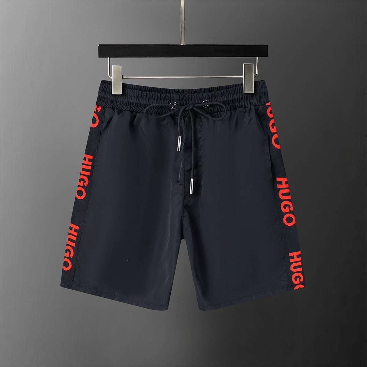 Moncler Logo Waistband Shorts Navy - 12