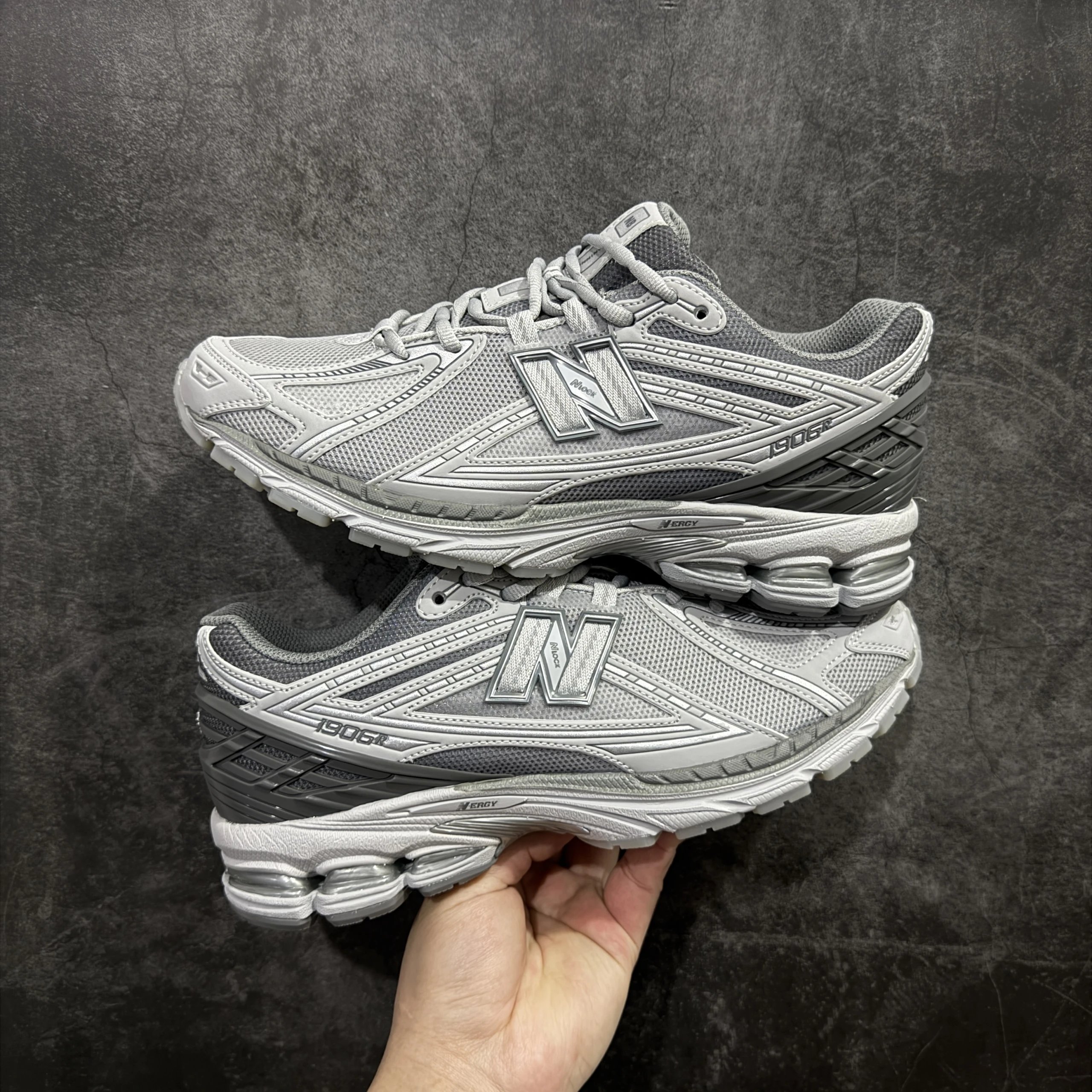 New Balance 1906A Silver Metallic Running Shoes - 15