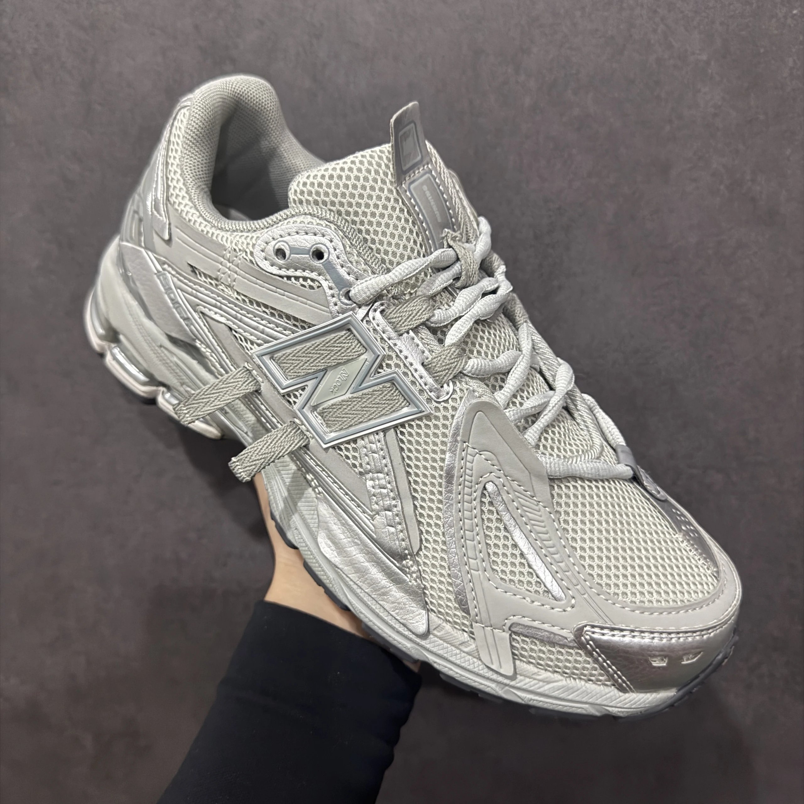 New Balance 1906A Silver Metallic Running Shoes - 31