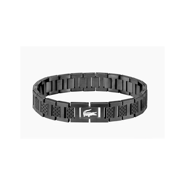 Lacoste Jewelry Textured Link Bracelet product detail image 4
