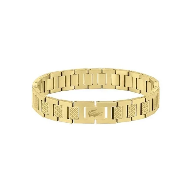 Lacoste Jewelry Textured Link Bracelet product detail image 6