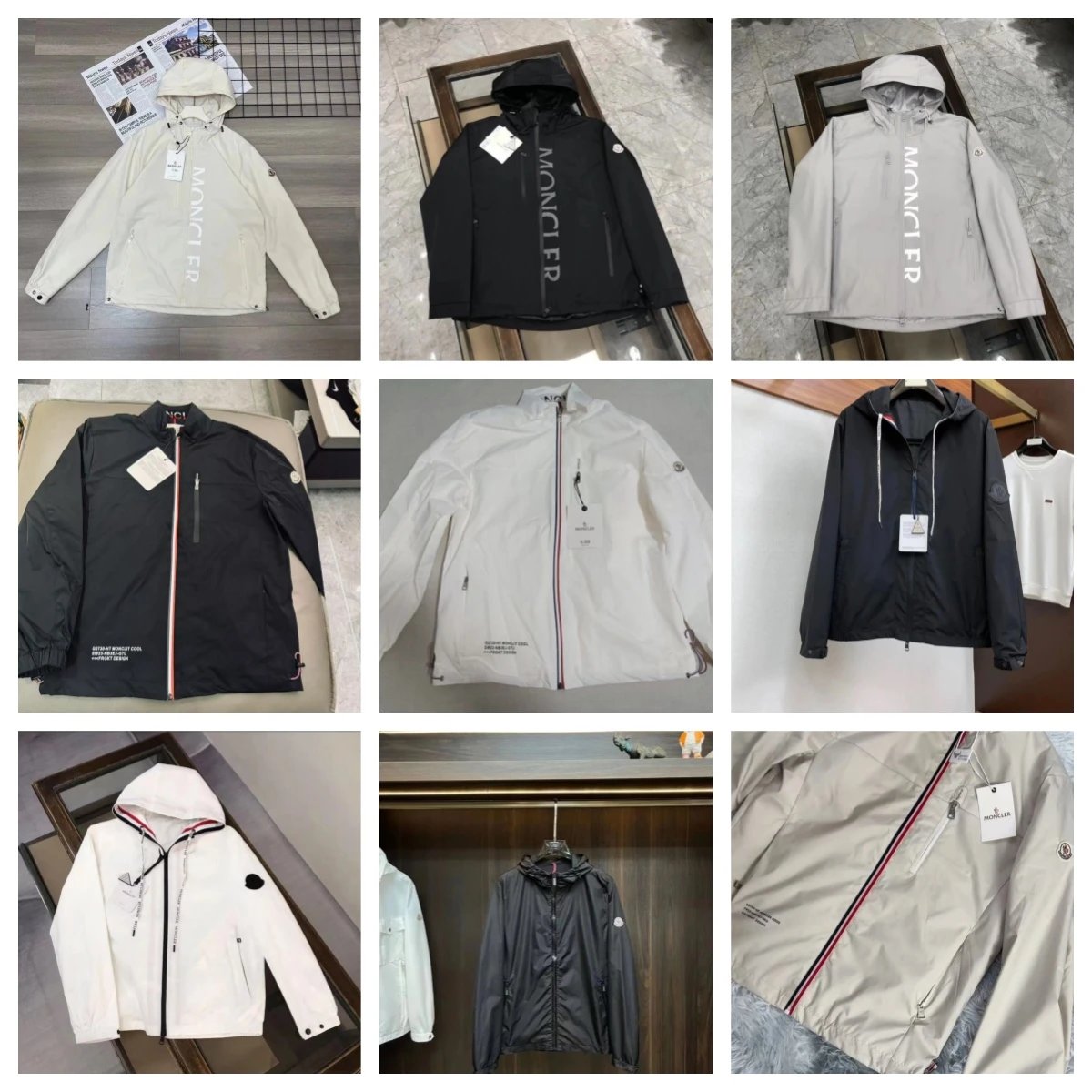 Moncler Hooded Windbreaker Jac