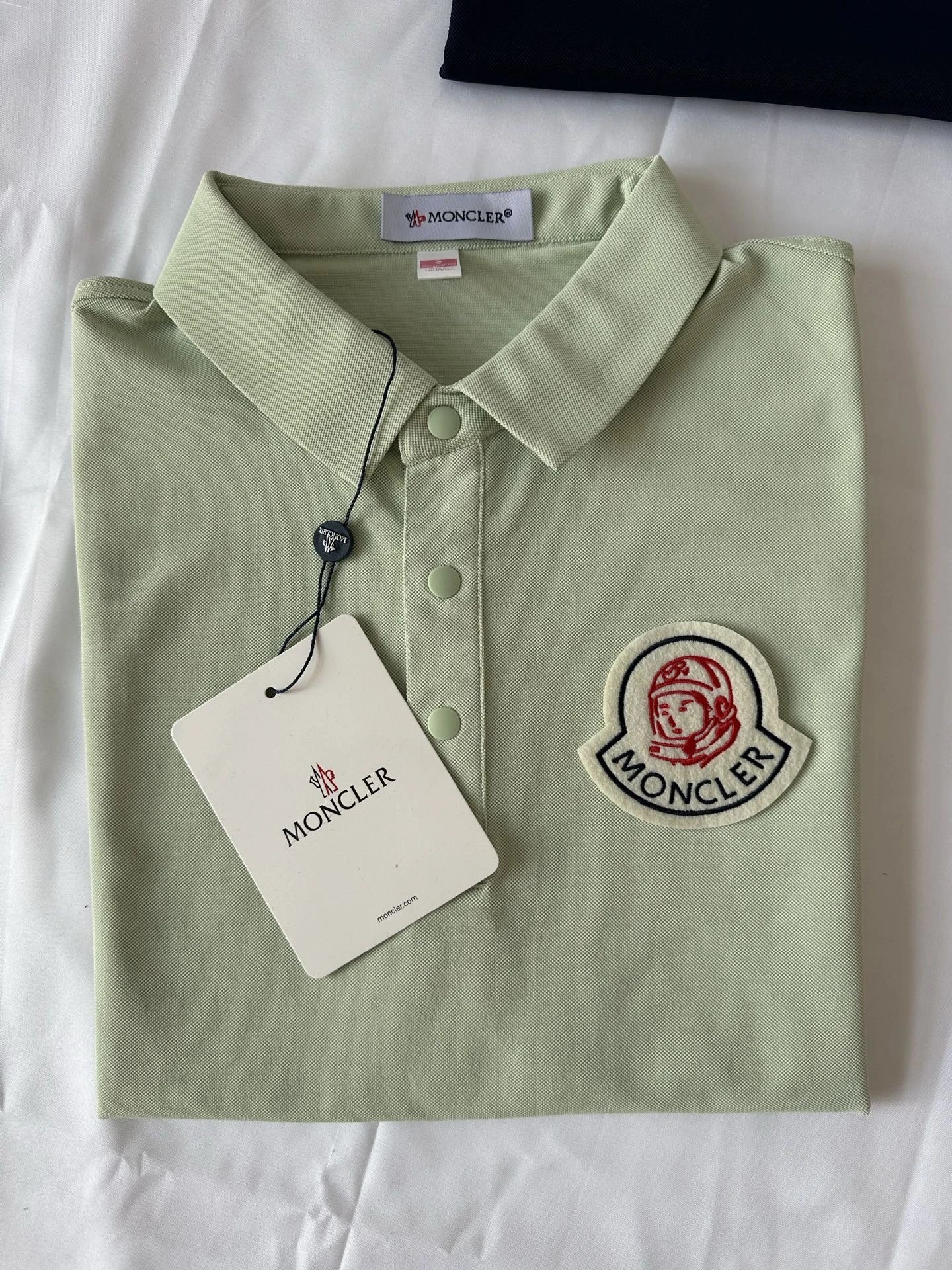 Moncler Astronaut Patch Shirt Light Green